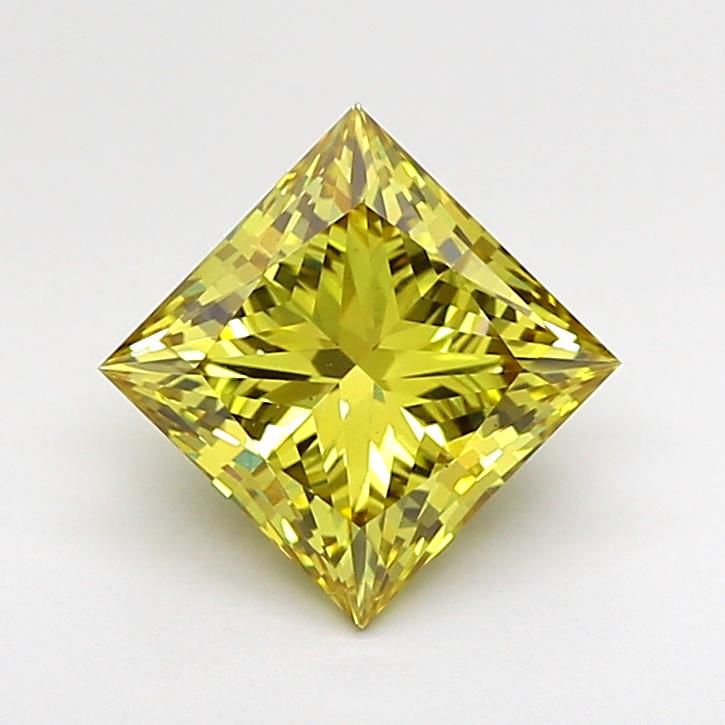 1.53 ct. princess Lab Grown Diamond front image