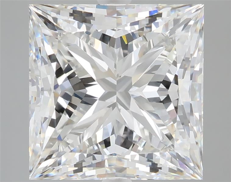 6.06 ct. princess Lab Grown Diamond front image