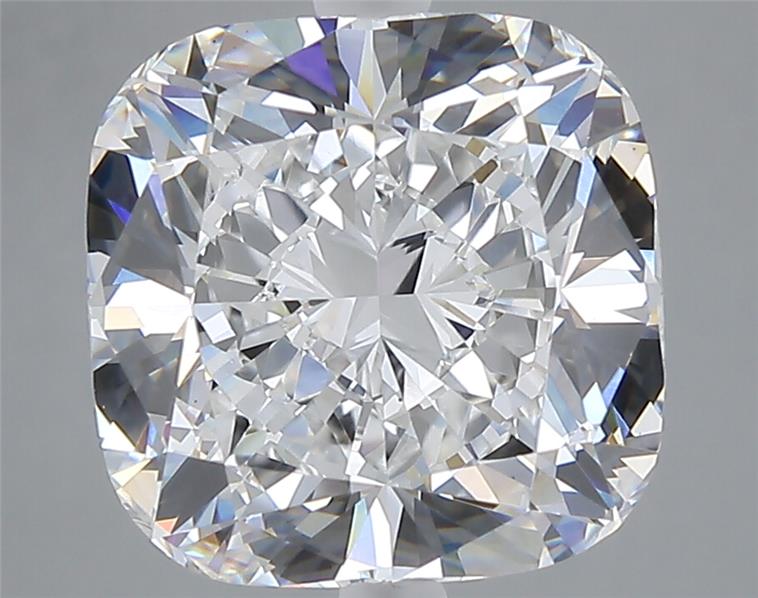 5.33 ct. cushion Lab Grown Diamond front image