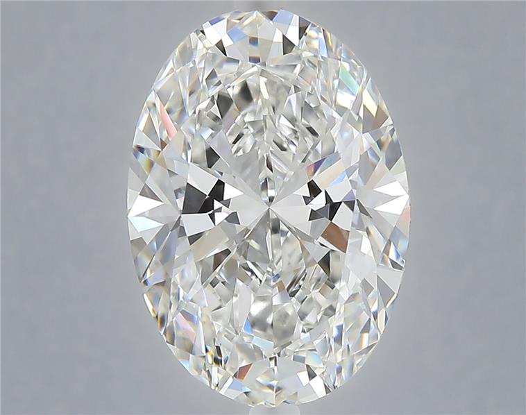 6.03 ct. oval Lab Grown Diamond front image