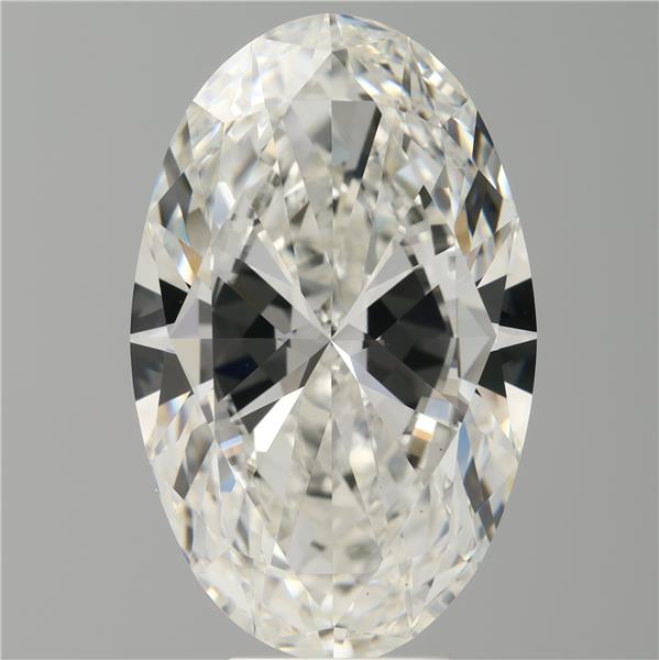 7.50 ct. oval Lab Grown Diamond front image