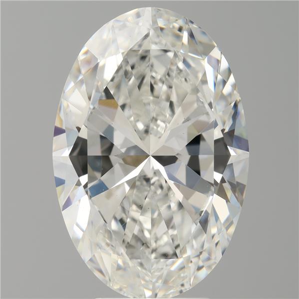 6.02 ct. oval Lab Grown Diamond front image