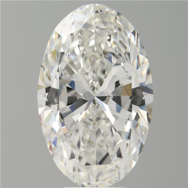 7.08 ct. oval Lab Grown Diamond front image