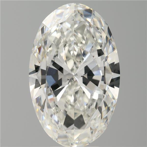 7.04 ct. oval Lab Grown Diamond front image
