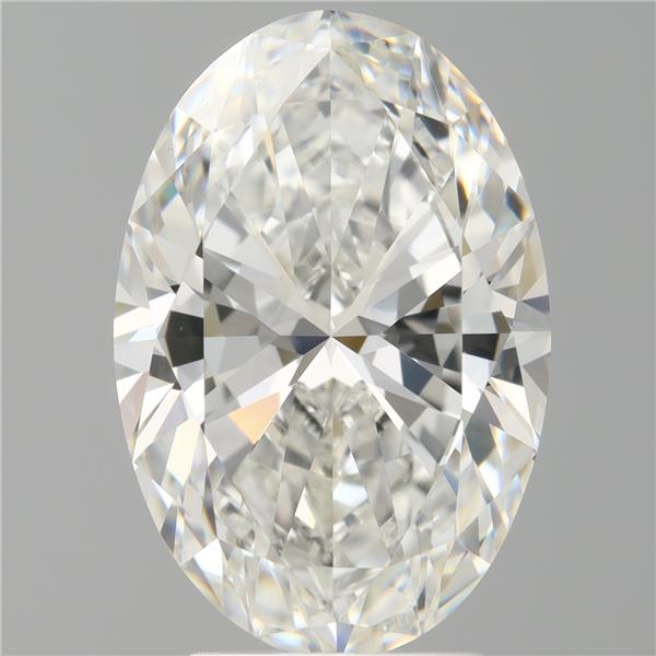 4.05 ct. oval Lab Grown Diamond front image