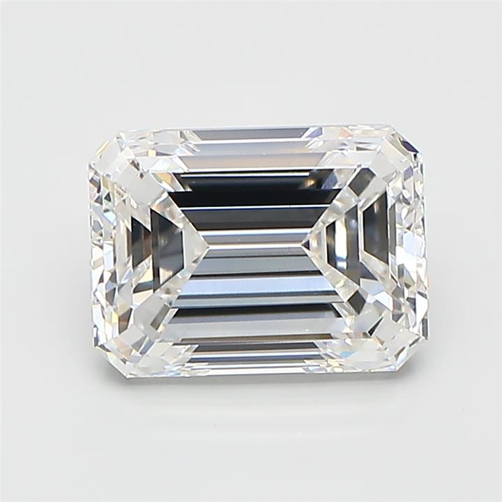 3.04 ct. emerald Lab Grown Diamond front image