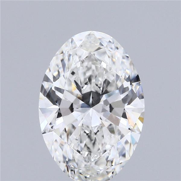 4.02 ct. oval Lab Grown Diamond front image