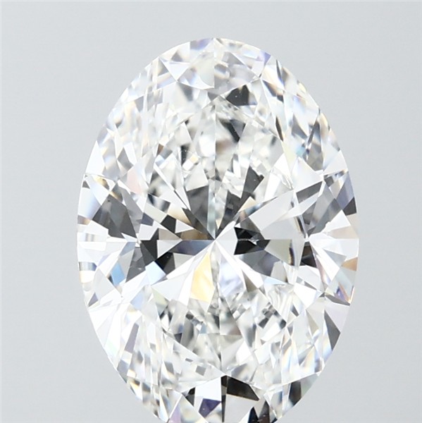 3.08 ct. oval Lab Grown Diamond front image