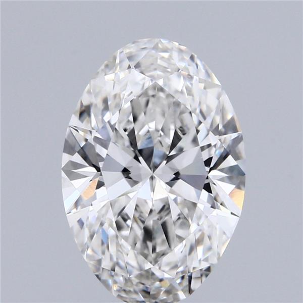 4.09 ct. oval Lab Grown Diamond front image