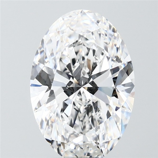 3.08 ct. oval Lab Grown Diamond front image