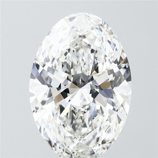 3.58 ct. oval Lab Grown Diamond front image