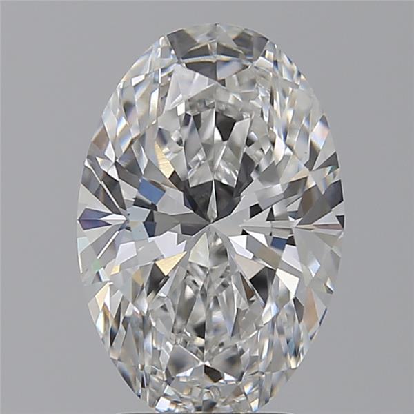 3.09 ct. oval Lab Grown Diamond front image