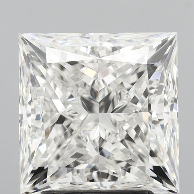 3.53 carat f VS2 EX Cut IGI princess diamond
