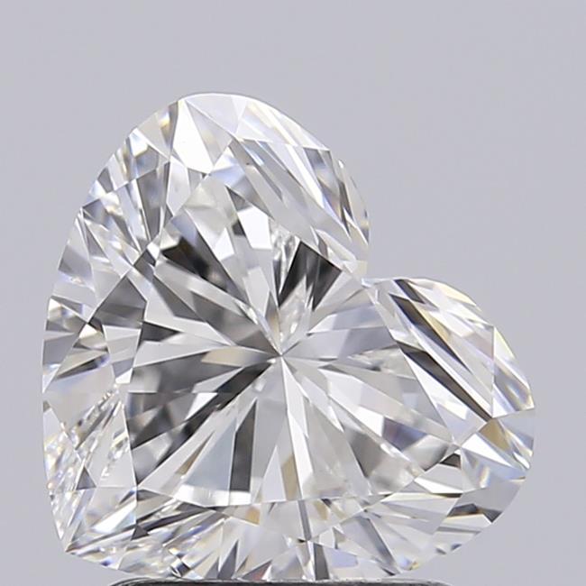 2.01 carat e VS1 EX Cut IGI heart diamond
