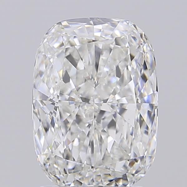 2.01 carat e VS1 EX Cut IGI cushion diamond