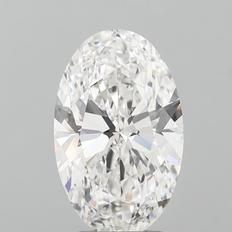 3.06 ct. oval Lab Grown Diamond front image