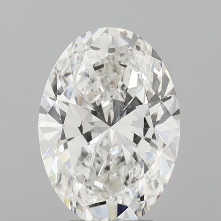 3.01 ct. oval Lab Grown Diamond front image