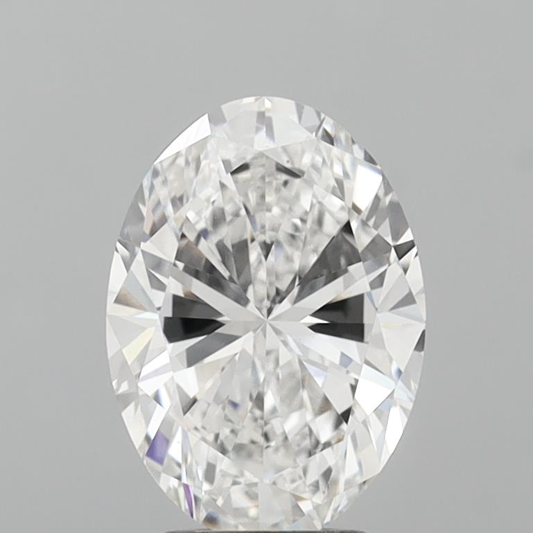 3.01 ct. oval Lab Grown Diamond front image