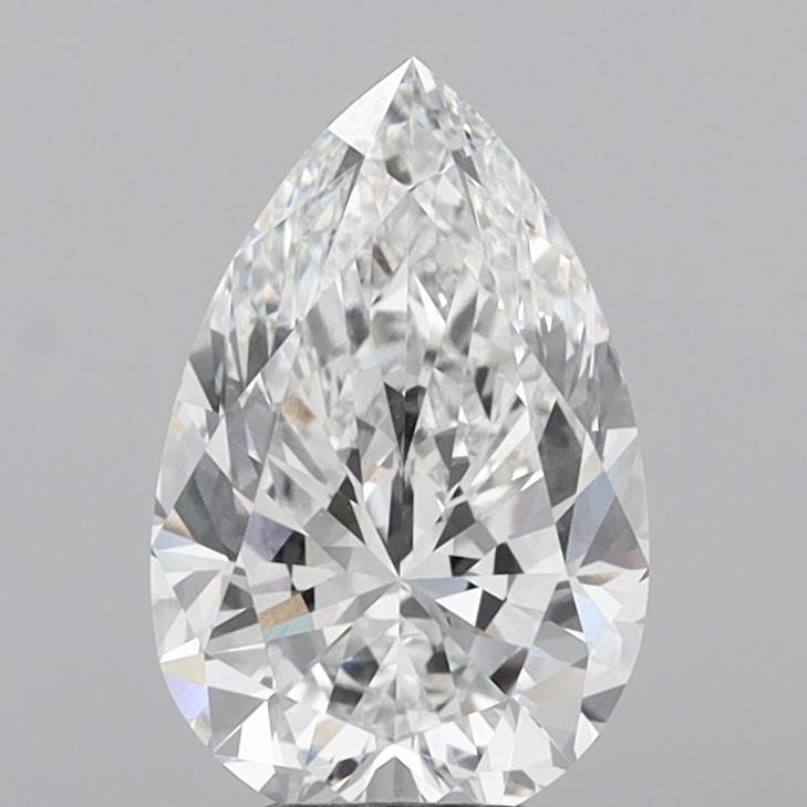 5.02 ct. pear Lab Grown Diamond front image