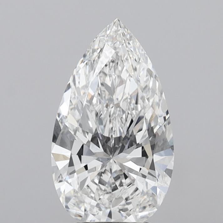 3.10 ct. pear Lab Grown Diamond front image