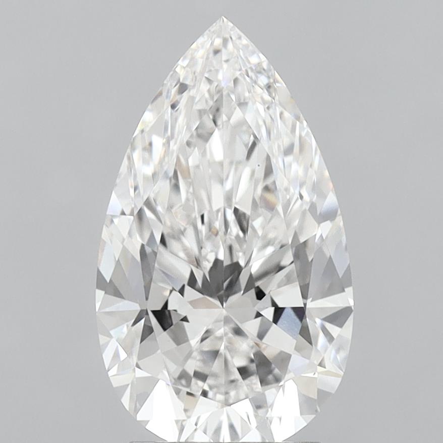3.22 ct. pear Lab Grown Diamond front image