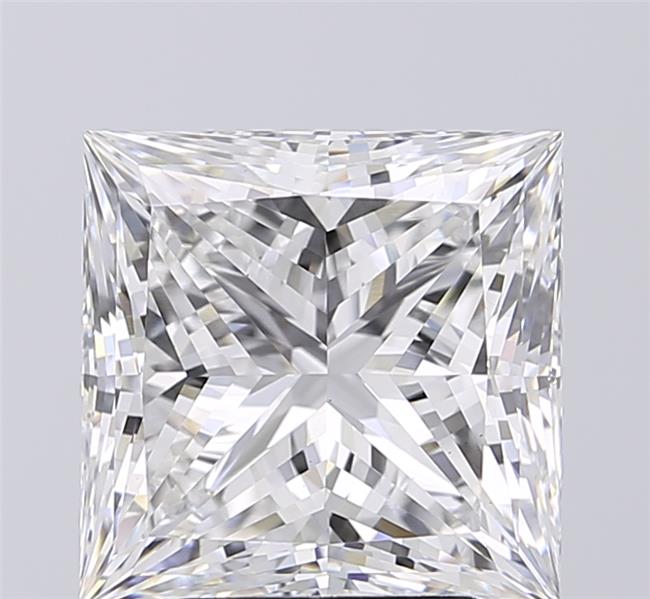 5.50 ct. princess Lab Grown Diamond front image