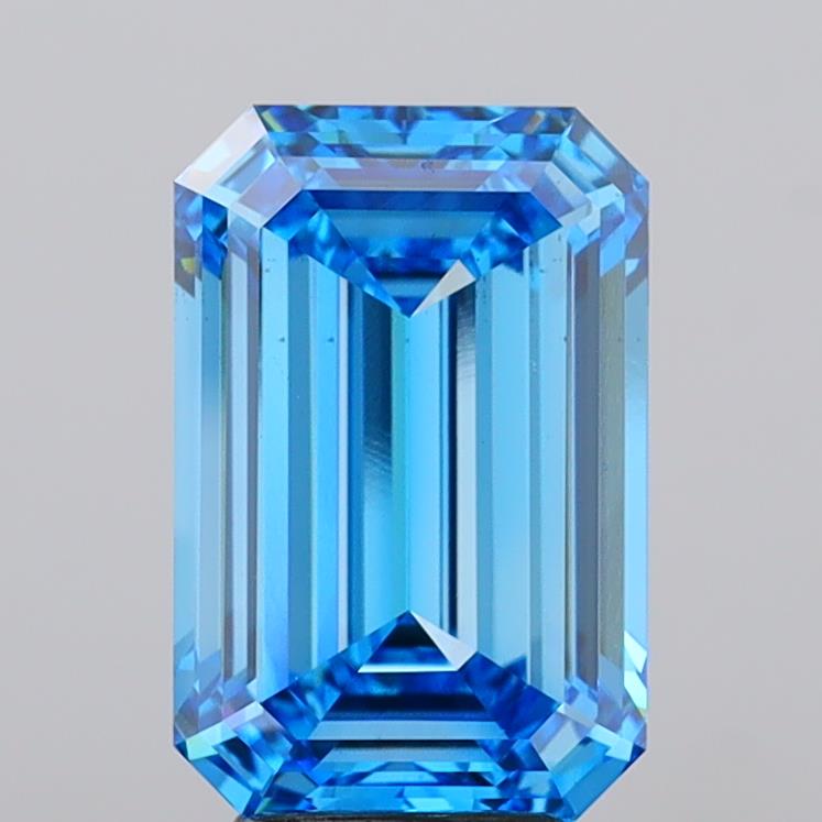 6.01 ct. emerald Lab Grown Diamond front image