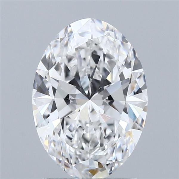 2.05 ct. oval Lab Grown Diamond front image