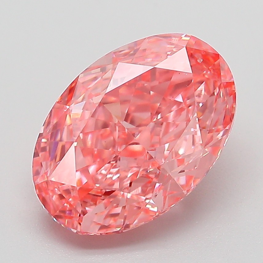 3.05 ct. oval Lab Grown Diamond front image
