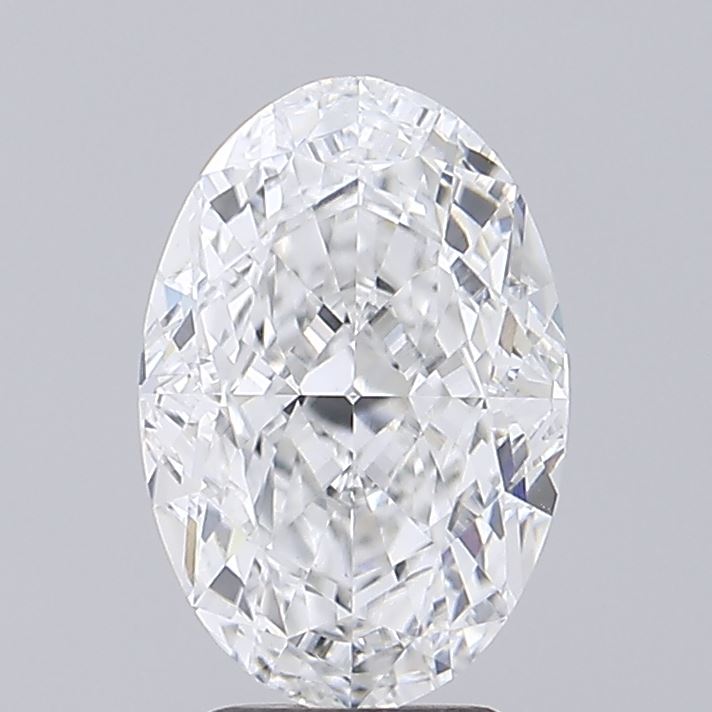3.02 ct. oval Lab Grown Diamond front image