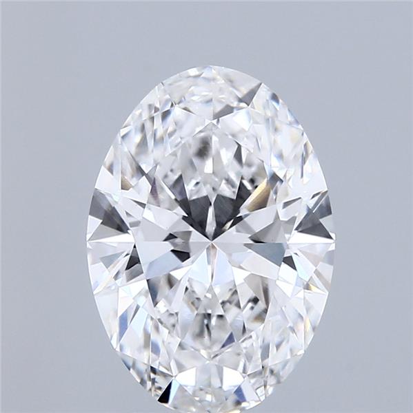 3.03 ct. oval Lab Grown Diamond front image