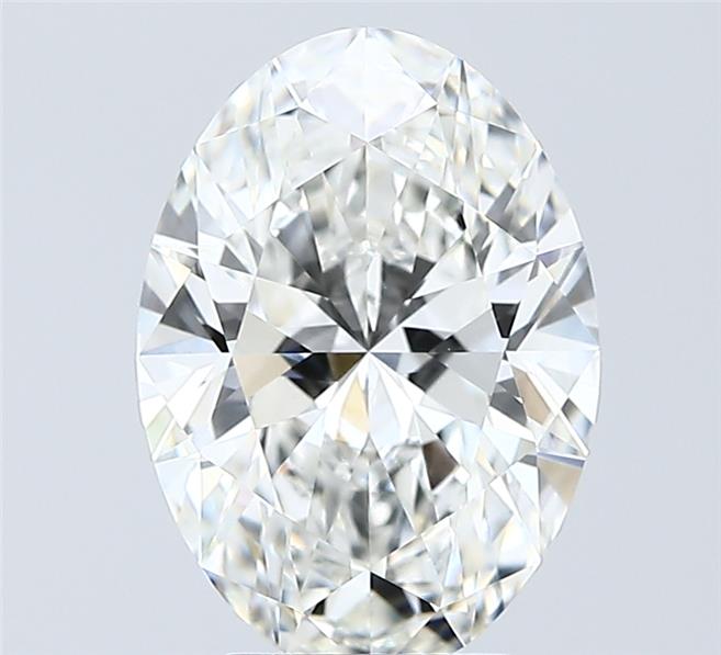 3.08 ct. oval Lab Grown Diamond front image