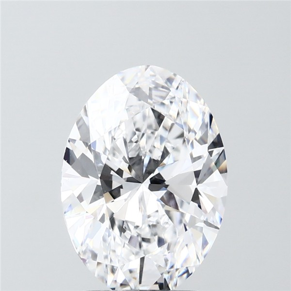 3.09 ct. oval Lab Grown Diamond front image