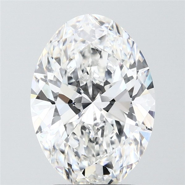 3.09 ct. oval Lab Grown Diamond front image