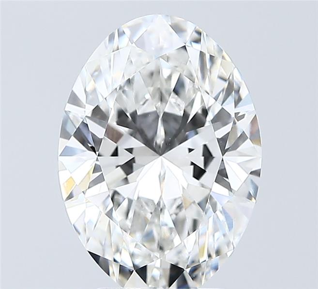 3.08 ct. oval Lab Grown Diamond front image