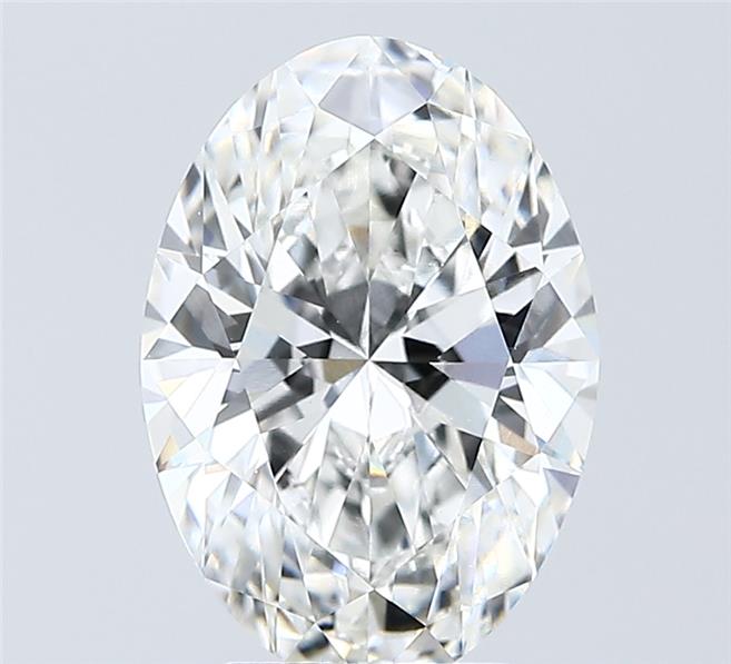 3.02 ct. oval Lab Grown Diamond front image