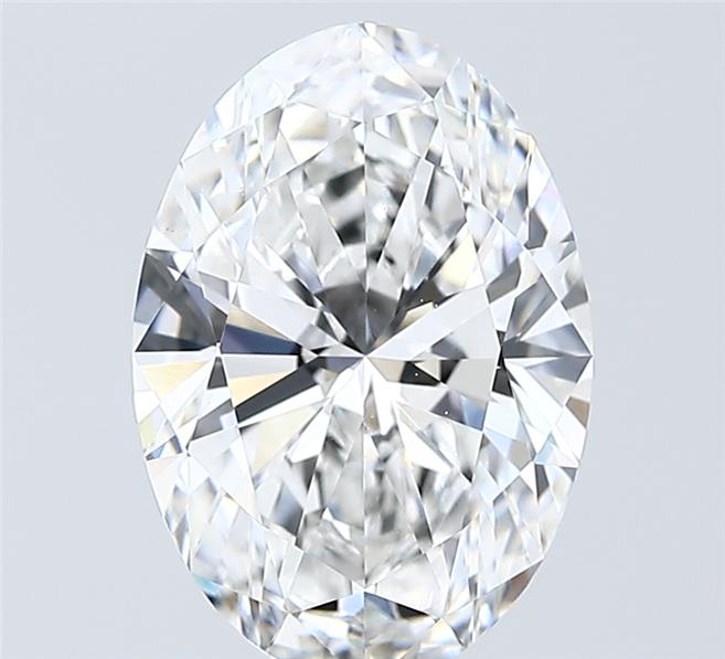 3.06 ct. oval Lab Grown Diamond front image