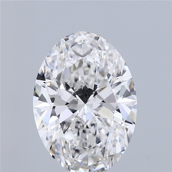 3.01 ct. oval Lab Grown Diamond front image