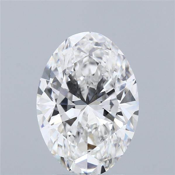 3.07 ct. oval Lab Grown Diamond front image