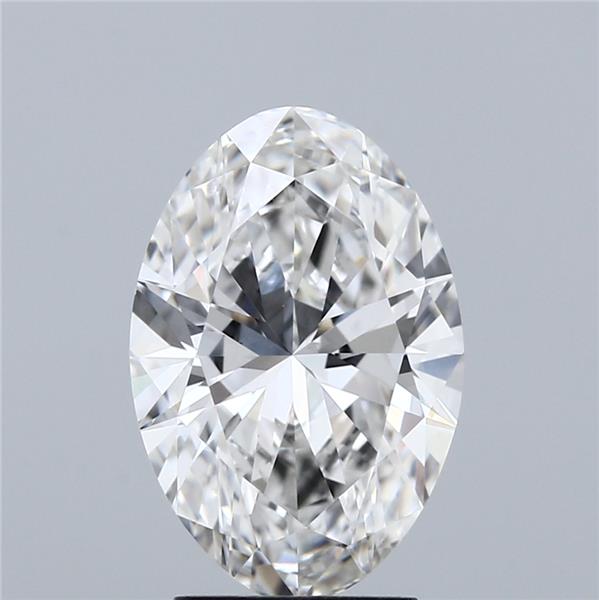 3.03 ct. oval Lab Grown Diamond front image