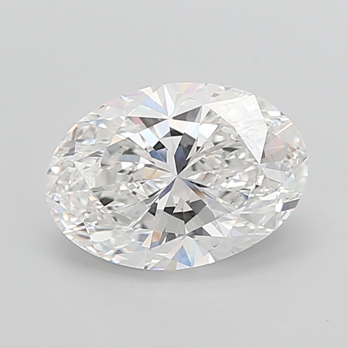 4.06 ct. oval Lab Grown Diamond front image