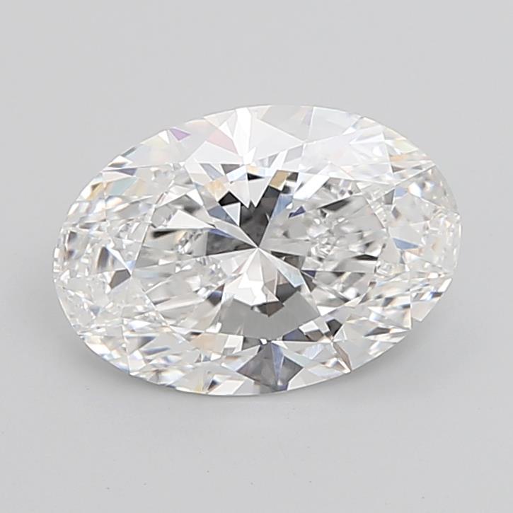 6.05 ct. oval Lab Grown Diamond front image