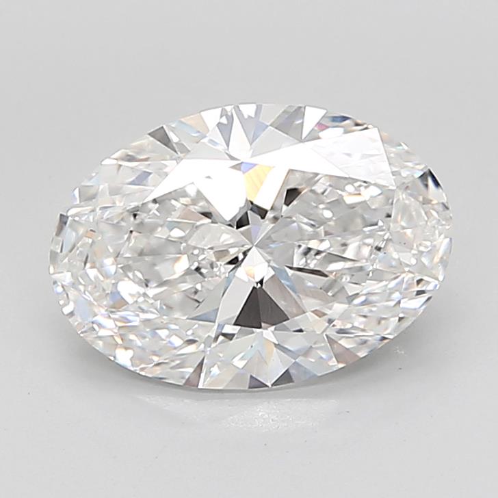 4.09 ct. oval Lab Grown Diamond front image