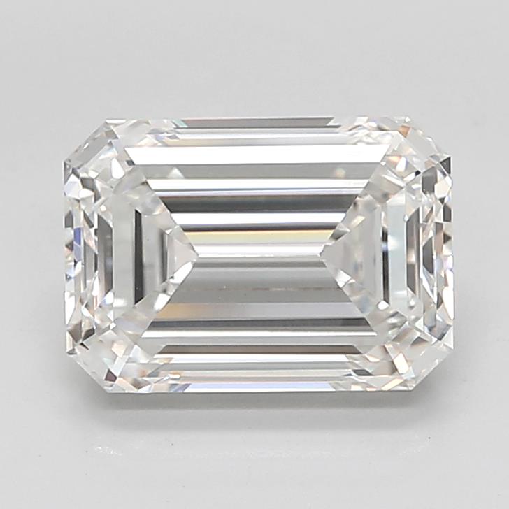 5.03 ct. emerald Lab Grown Diamond front image