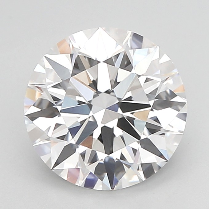 2.54 ct. round Lab Grown Diamond front image