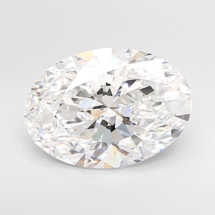 5.07 ct. oval Lab Grown Diamond front image