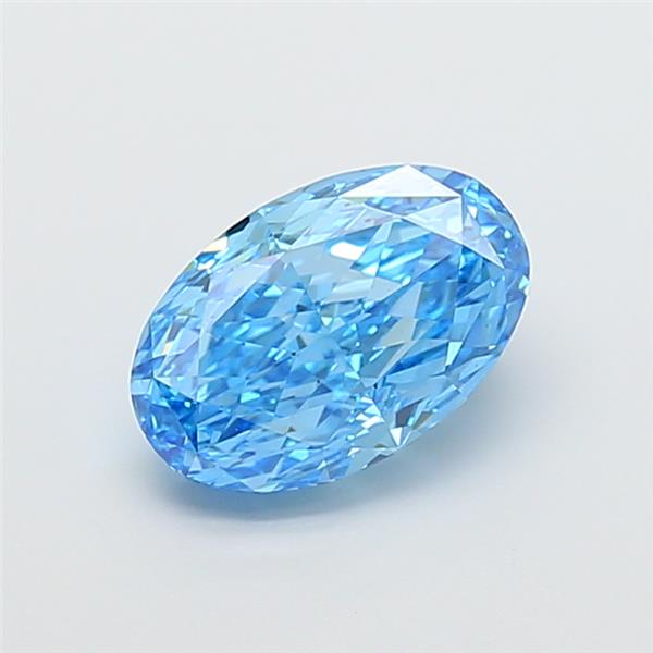 3.02 ct. oval Lab Grown Diamond front image
