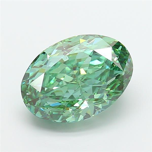 5.04 ct. oval Lab Grown Diamond front image
