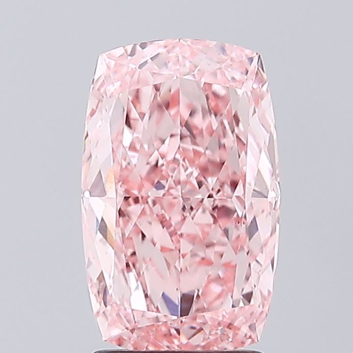 2.70 ct. cushion Lab Grown Diamond front image