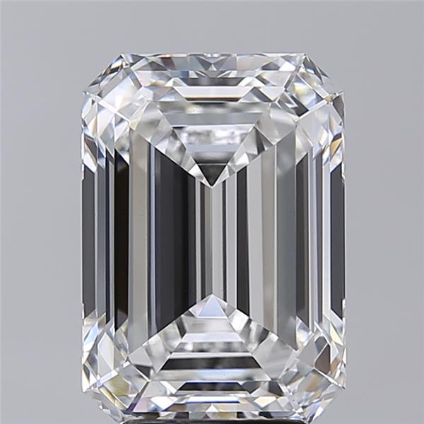 5.02 ct. emerald Lab Grown Diamond front image